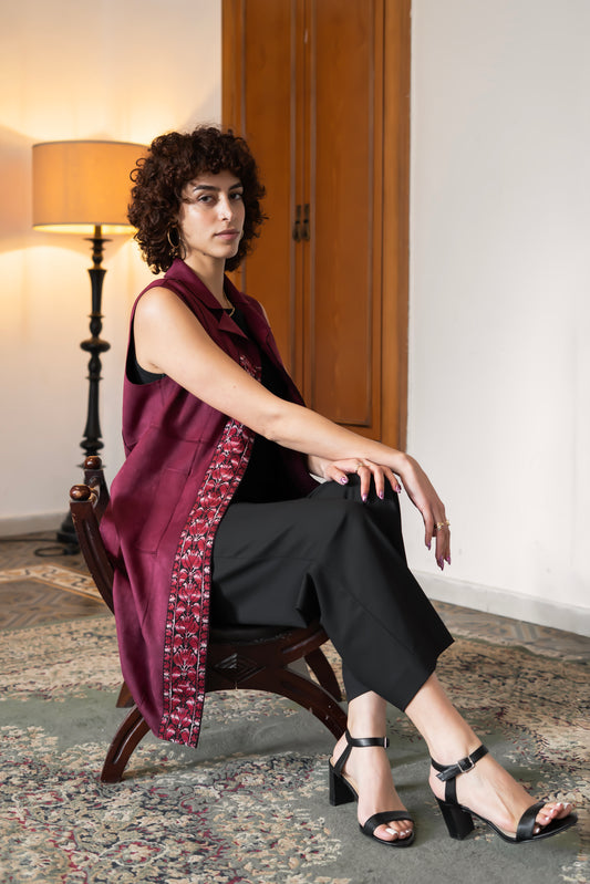 سترة مخملية تراثية