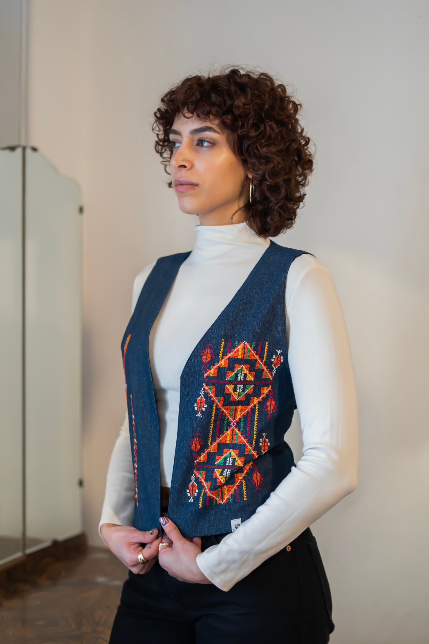 Tatreez Vest